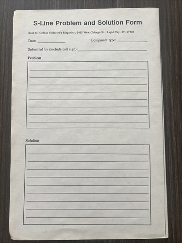 Vintage line problem - vintage, s-line