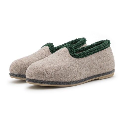 Felt slippers wool - wool, blend