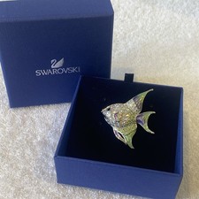 Swarovski Tropical Angel Fish Brooch - Brand New In Box