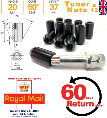 Car wheel tuner nuts - , hyundai