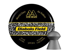 Air Arms Diabolo Field Pellets .22 5.51mm or 5.52mm Airgun Air Rifle Shooting