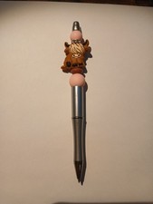 Country Bull Calf Cow Western Farm Writing Pen Cowboy Cowgirl Beaded Pen