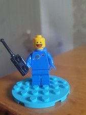 LEGO BENNY MINIFIG 70821 70834 70841 movie 2 blue 1980s space guy man no Helmet