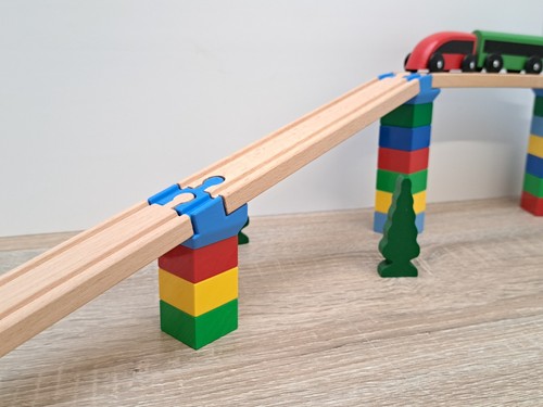 Angled duplo wooden - angled, to