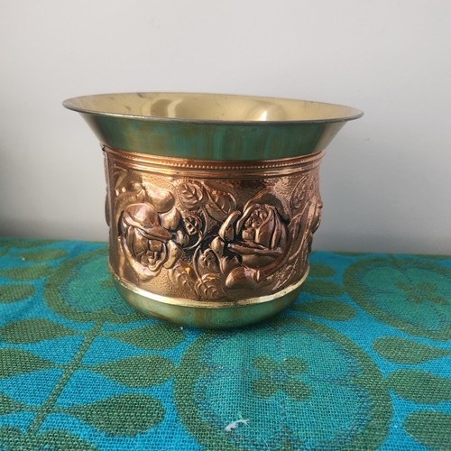 Vintage brass floral - vintage,
