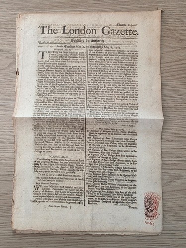 Historical 1784 may - -, the