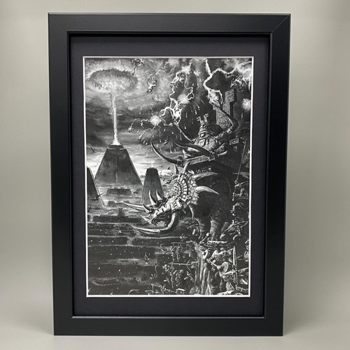 Seraphon framed art lizardmen - seraphon,