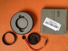 Fuji X100vi 49mm Black  Lens Adapter Ring, lens cap and UV filter