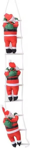 Pebble hug climbing santa - pebble,