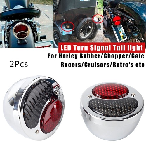 Custom led vintage tail brake - custom,