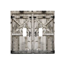 White Grey Wood Country Farm