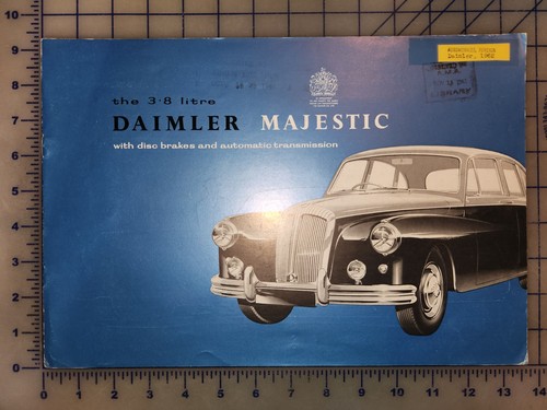 1962 daimler majestic - daimler,