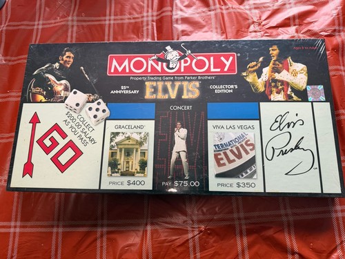 2002 monopoly elvis - monopoly,