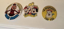 Three Vintage Beano Dandy Pin