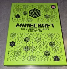 Minecraft The Ultimate Builder’s Collection Gift Box Mojang With 2 Books+ Poster