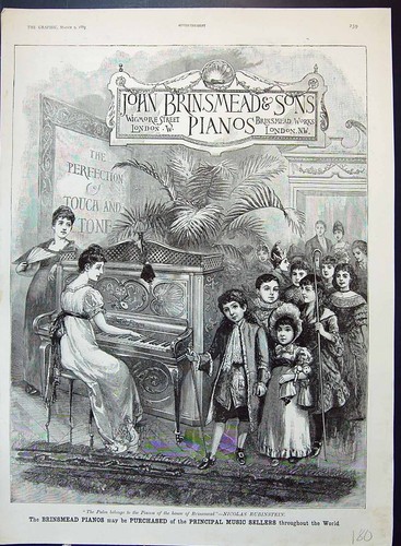 Old advertisement 1889 john - old,