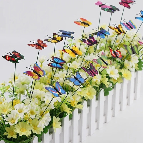 50pcs butterfly stakes - 50pcs,