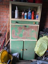 old vintage larder unit