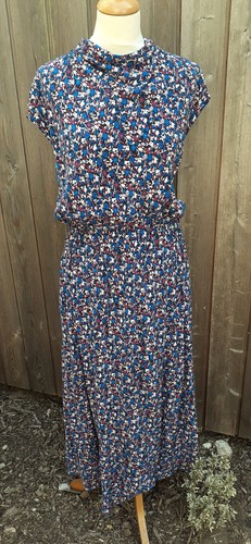 Jigsaw midi blouson dress - midi, size