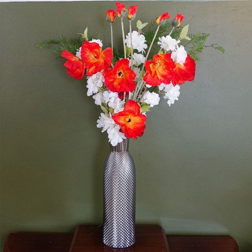 100 artificial poppy - 100, cm