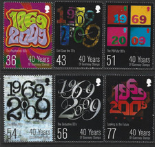 2009 Guernsey Sg 1296/1301