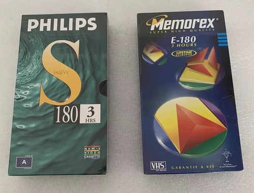 Blank sealed vhs video - sealed,