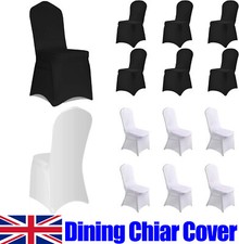 1-100 Chair Covers Spandex Stretch Wedding Banquet Anniversary Party Event Décor