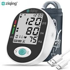 Digital Automatic Blood Pressure Monitor Upper Arm BP Machine Heart Rate & Cuff