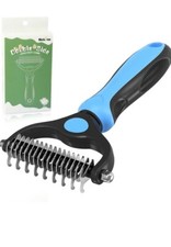 Pet Grooming Brush Double