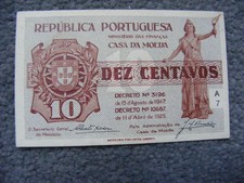 B509m Portugal 10 Centavos