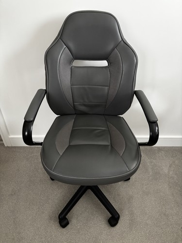 Argos grey faux leather - argos,