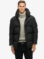 Mens Superdry Black Hooded 5