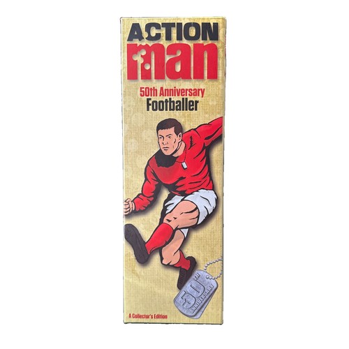 Action man footballer 50th - action,
