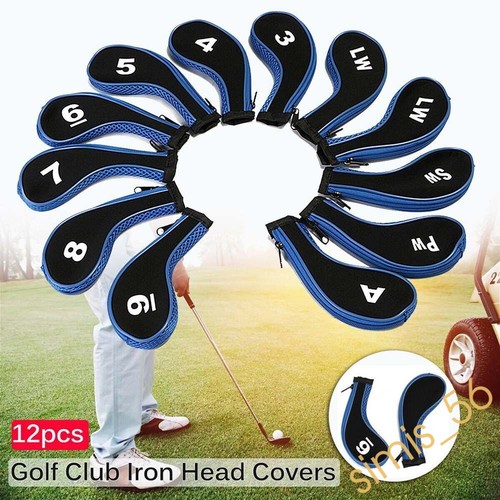 Golf iron head - covers, club