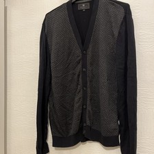 M & S Men's Navy Cardigan XL button up v neck light weight Marks and Spencer  