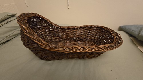 Moses basket wicker - moses, long