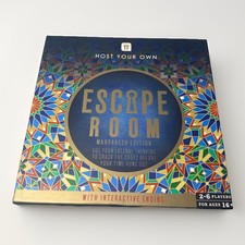 TALKING TABLES Host Your Own Escape Room Marrakesh Edition Board Game