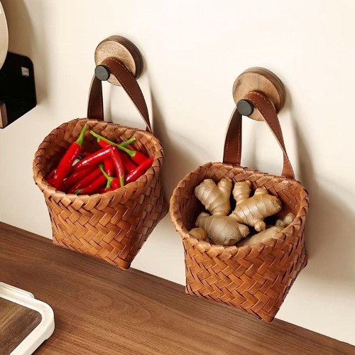 Plastic wall hanging basket - plastic,