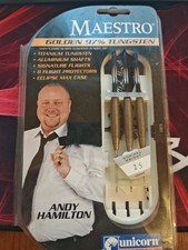 Unicorn Maestro Andy Hamilton Gold Darts 25g