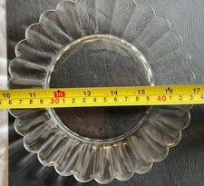 11 Vintage Duralex clear petal