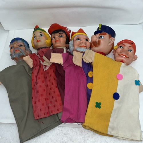 Vintage punch judy - &, puppets