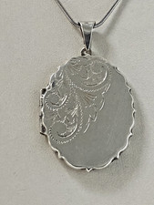 Large Vintage Sterling Silver
