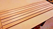 IROKO HARDWOOD BOAT DECK BENCH