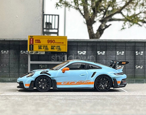 Scale blue 992 gt3 rs - 1:64,