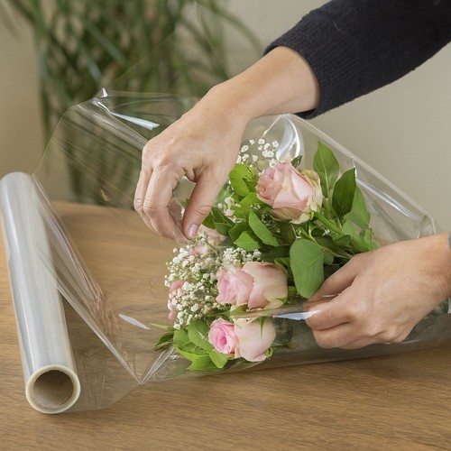 62cm wide clear cellophane - wide,