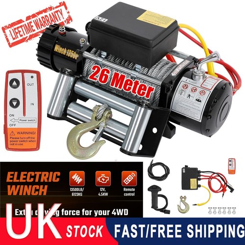 Electric winch 12v - electric,