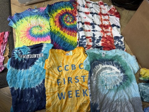 Tie dye multicoloured - tie,