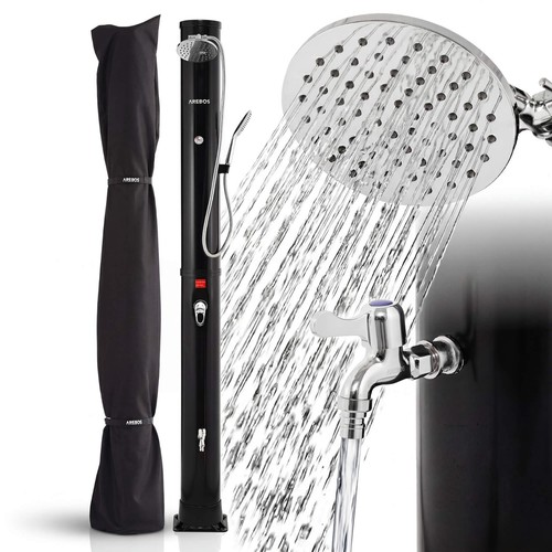 Arebos solar shower pool - solar,