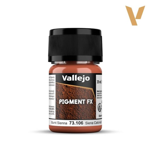 Vallejo pigment burnt - pigment,