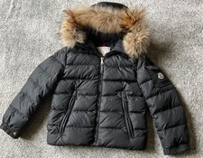 Authentic Moncler Byron down puffer coat black age 6 (up to)